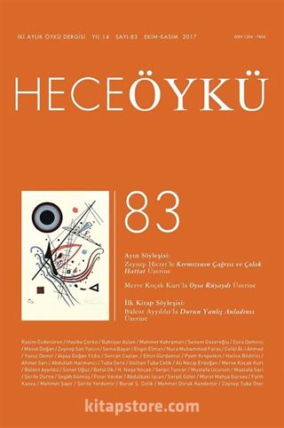 Yıl:14 Sayı:83 Ekim-Kasım Hece Öykü İki Aylık Öykü Dergisi