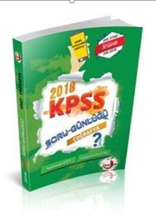 2018 KPSS Soru Günlüğü Coğrafya