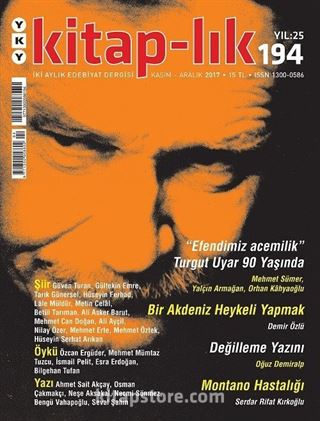 Kitap-lık Sayı:194 Kasım-Aralık 2017