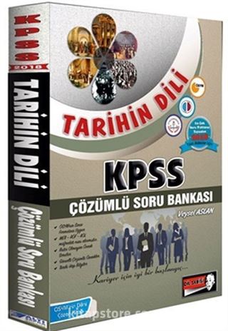 KPSS Tarihin Dili Çözümlü Soru Bankası