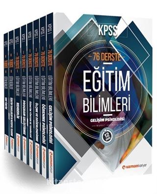 KPSS Eğitim Bilimleri Konu Anlatımlı Modüler Set (8 Kitap)
