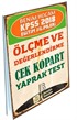 2018 KPSS Eğitim Bilimleri Ölçme ve Değerlendirme Çek Kopart Yaprak Test