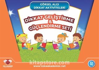 Dikkat Geliştirme ve Güçlendirme Seti 5+Yaş (4 Kitap)