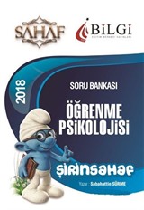 2018 KPSS Eğitim Bilimleri Şirinsahaf Öğrenme Psikolojisi Tamamı Çözümlü Soru Bankası
