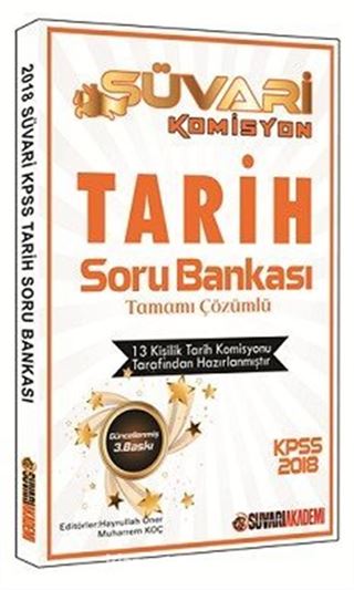 2018 KPSS Tarih Tamamı Çözümlü Soru Bankası