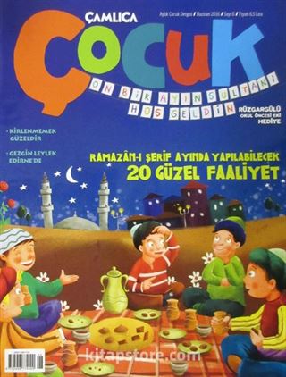 Çamlıca Çocuk Dergisi Sayı: 6 Haziran 2016