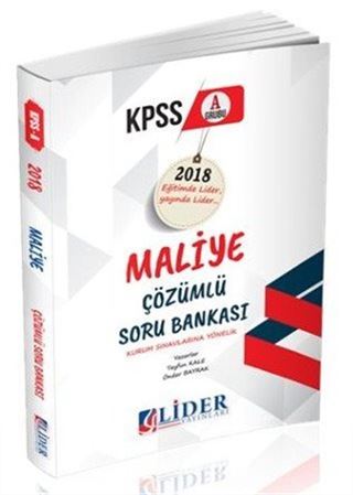 2018 KPSS A Maliye Çözümlü Soru Bankası