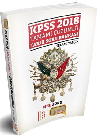 2018 KPSS Benim Tarihim Tamamı Çözümlü Tarih Soru Bankası