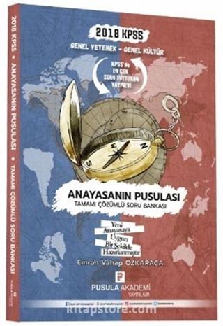 KPSS Genel Yetenek Genel Kültür Anayasanın Pusulası Tamamı Çözümlü Soru Bankası