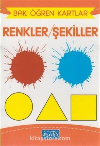Renkler - Şekiller / Bak Öğren Kartlar