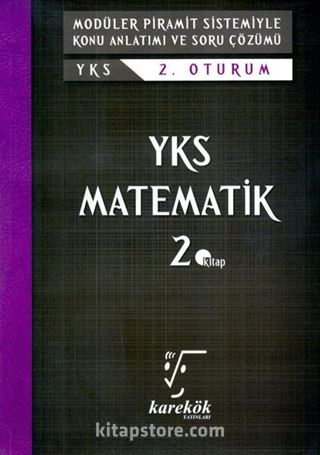 YKS 2. Oturum Matematik 2. Kitap Konu Anlatımı ve Soru Çözümü