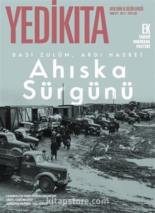 Yedikıta Aylık Tarih, İlim ve Kültür Dergisi Sayı:111 Kasım 2017