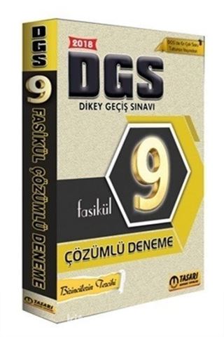 DGS 9 Fasikül Çözümlü Deneme