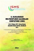 II. Uluslararası Multidisipliner Çalışmaları Sempozyumu (Sosyal Bilimler 1)