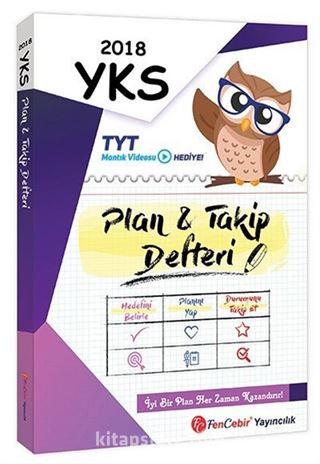 2018 YKS Plan ve Takip Defteri