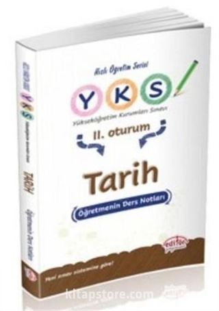 YKS 2. Oturum Tarih Öğretmenin Ders Notları