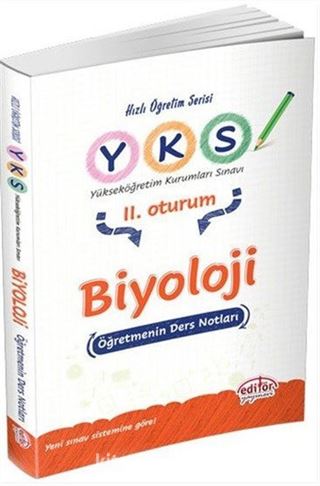YKS 2. Oturum Biyoloji Öğretmenin Ders Notları