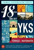 YKS Türkçe-Matematik Son 18 Yılın Soruları ve Ayrıntılı Çözümleri