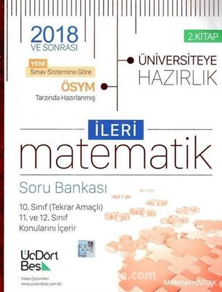 YKS 2.Oturum İleri Matematik Soru Bankası 2.Kitap