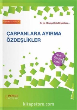 Çarpanlara Ayırma Özdeşlikler