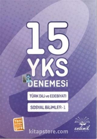 YKS Türk Dili ve Edebiyatı Sosyal Bilimler 15 Deneme
