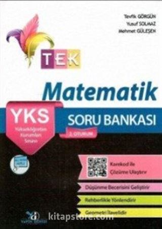YKS 2. Oturum Matematik Soru Bankası TEK Serisi
