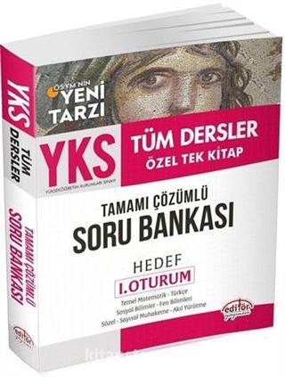 YKS Tüm Dersler Özel Tek Kitap Tamamı Çözümlü Soru Bankası