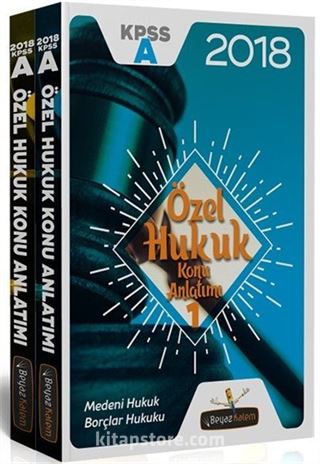 KPSS A Grubu Özel Hukuk Konu Anlatımı 2 Kitap