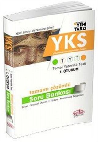 YKS TYT 1. Oturum Tamamı Çözümlü Soru Bankası