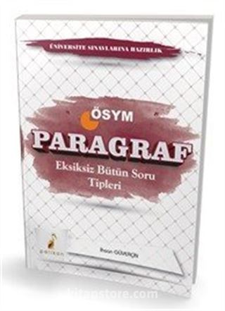YKS Paragraf Eksiksiz Bütün Soru Tipleri
