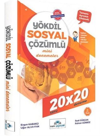 YÖKDİL Sosyal Mini Denemeler 20x20
