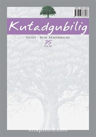 Kutadgubilig Felsefe - Bilim Araştırma Sayı:35 Eylül 2017