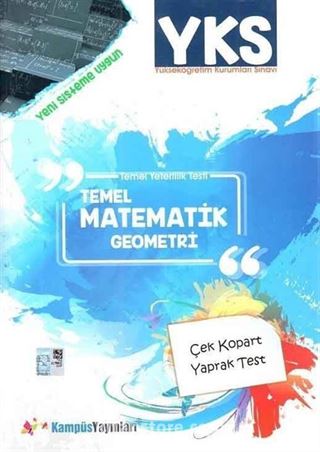 YKS Temel Matematik Geometri Çek Kopart Yaprak Test