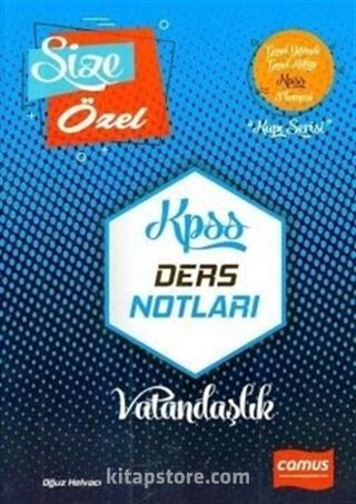 2018 KPSS Genel Yetenek Genel Kültür Vatandaşlık Ders Notları