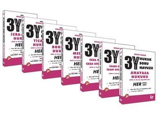 3Y Hukuk Soru Havuzu (7 Kitap)
