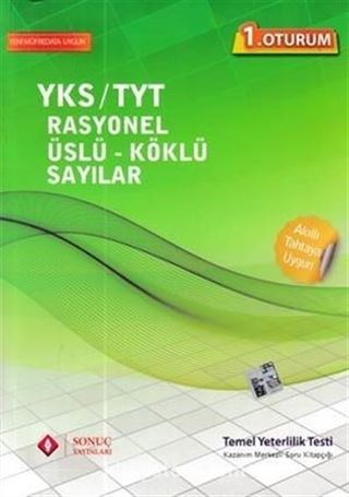 YKS-TYT 1. Oturum Rasyonel Üslü Köklü Sayılar