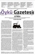 Can Aylık Öykü Gazetesi Sayı:15 Aralık 2017
