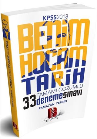 2018 KPSS Tarih Tamamı Çözümlü 33 Deneme