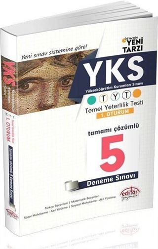 YKS TYT 1.Oturum Tamamı Çözümlü 5 Fasikül Deneme