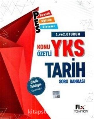 YKS 1. ve 2. Oturum TYT Tarih PES Konu Özetli Soru Bankası