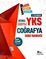 YKS 1. Oturum TYT Coğrafya PES Konu Özetli Soru Bankası