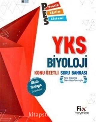YKS 2. Oturum Biyoloji PES Konu Özetli Soru Bankası