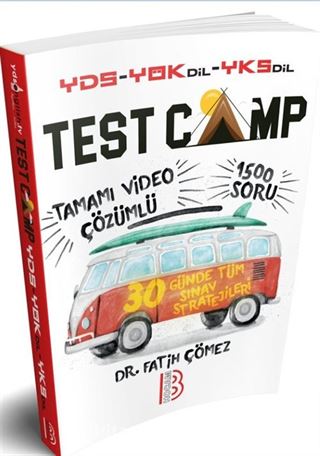 YDS YÖKDİL YKSDİL TEST CAMP Soru Kitabı