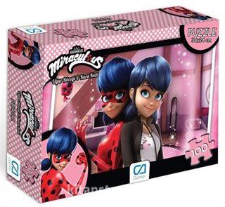 Miraculous Puzzle 100 - Pembe (CA.5003)