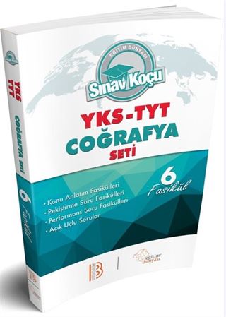 2018 YKS-TYT Sınav Koçu Coğrafya Konu Anlatımlı Soru Fasikül Seti