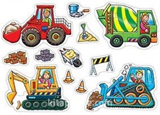 Big Wheels Puzzle (3+ Yaş) (Kod:201)