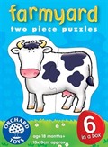Farmyard Puzzle (2 Parça Yapboz) (18 Ay+) (Kod: 202)