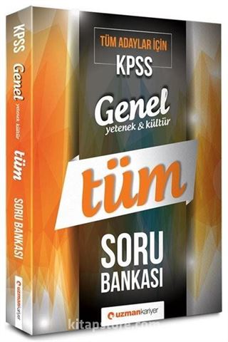2018 KPSS Genel Yetenek Kültür Tüm Dersler Soru Bankası