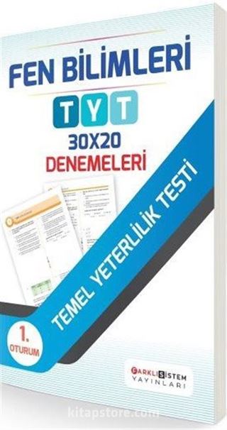 TYT 1. Oturum Fen Bilimleri 30x20 Denemeleri