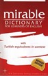 Mirable Dictionary (İngilizce-İngilizce-Türkçe / Türkçe-İngilizce)